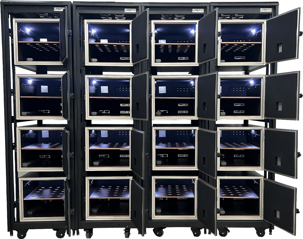 LabiFix Reliable RF Shielded Room and Anechoic Testing Setup