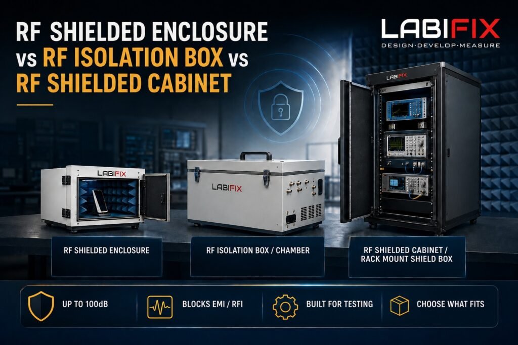 RF Shielded Enclosure vs RF Isolation Box vs Cabinet