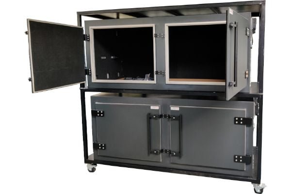 CUSTODIA SCHERMATA RF PER TEST DISPOSITIVI BLUETOOTH LabiFix RF Shield Box - Vista 12 di 24